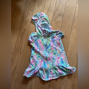 Lilly Pulitzer girls Size S 4-5 Shady Lady Swim Coverup